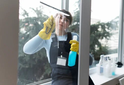Nettoyage de vitres intérieures et extérieures au Sequestre
